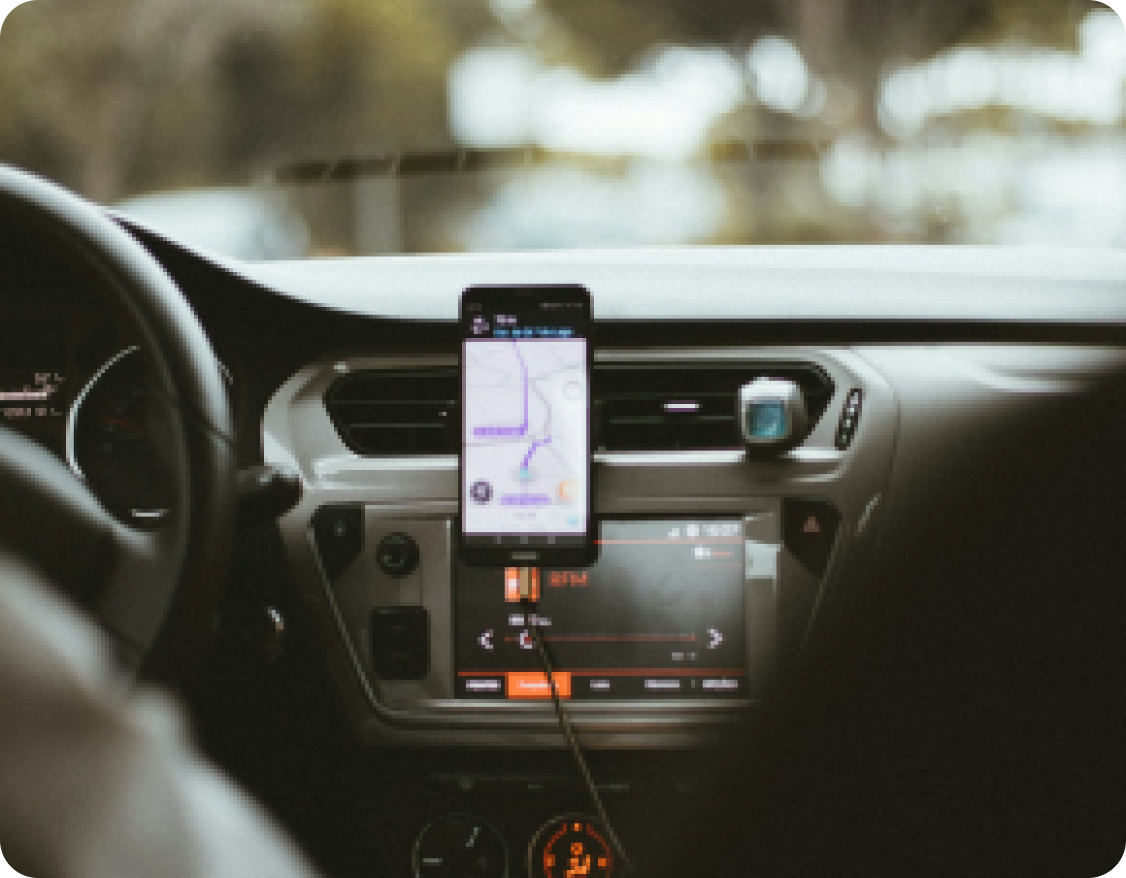 Interior de veículo TVDE